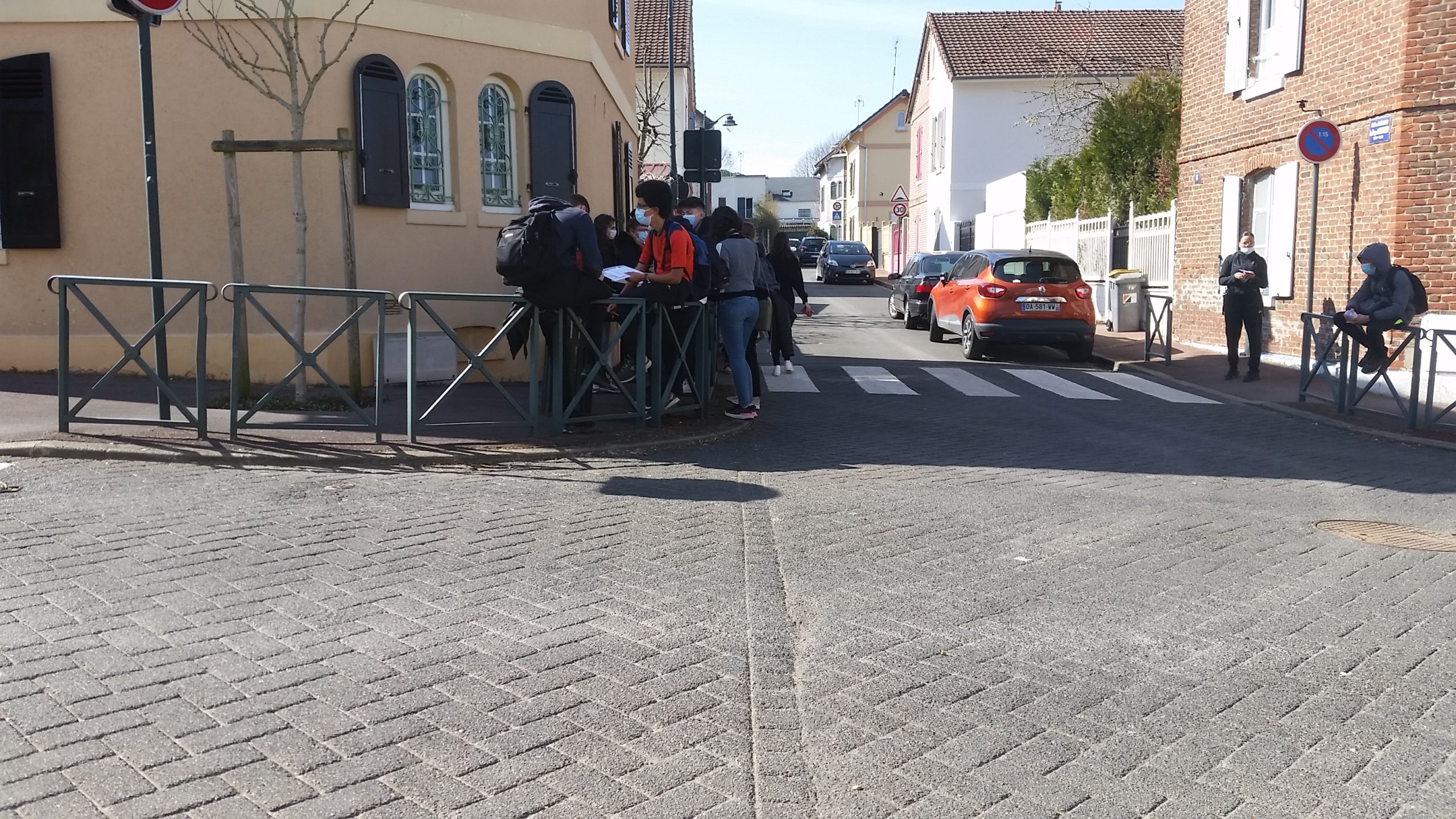Avril 2021 Cité Menier avec les lycéens